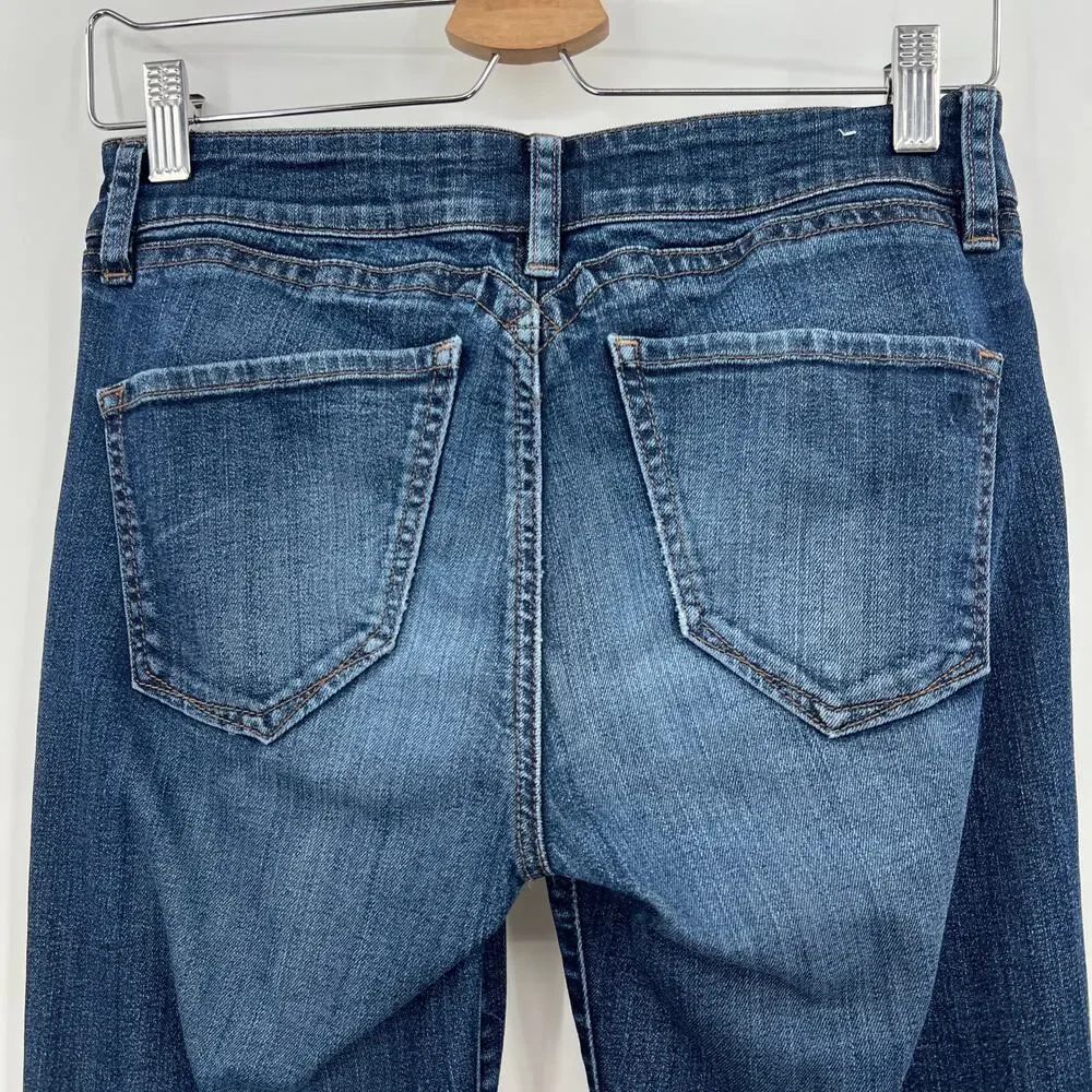 Yummie by Heather Thomson 27 REGULAR Rock What You Got Skinny Jeans Dark Wash - Picture 7 of 13